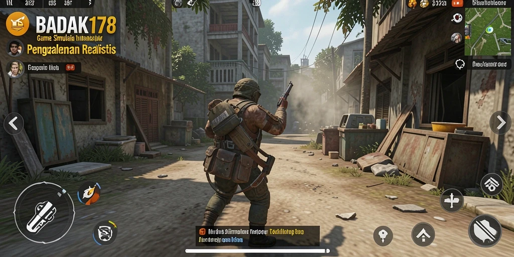 Tampilan gameplay BADAK178 yang menakjubkan dan realistis.