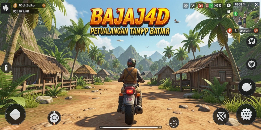 Tampilan menakjubkan dari gameplay <strong>BAJAJ4D</strong> dalam dunia terbuka.