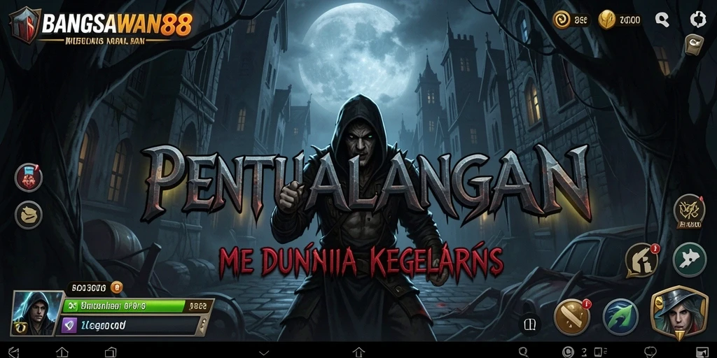 Gameplay menegangkan dalam suasana kelam BANGSAWAN88.