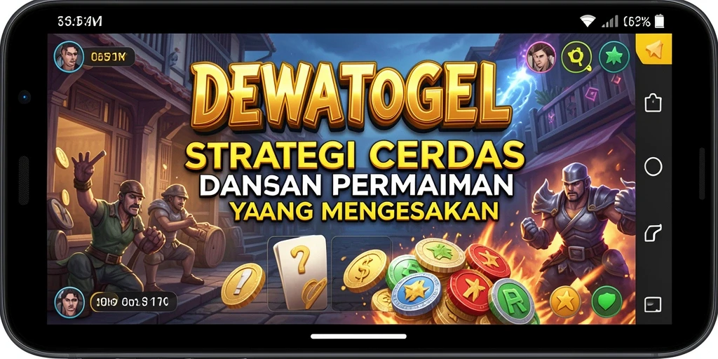 Tampilan gameplay DEWATOGEL dengan elemen strategi yang intens.