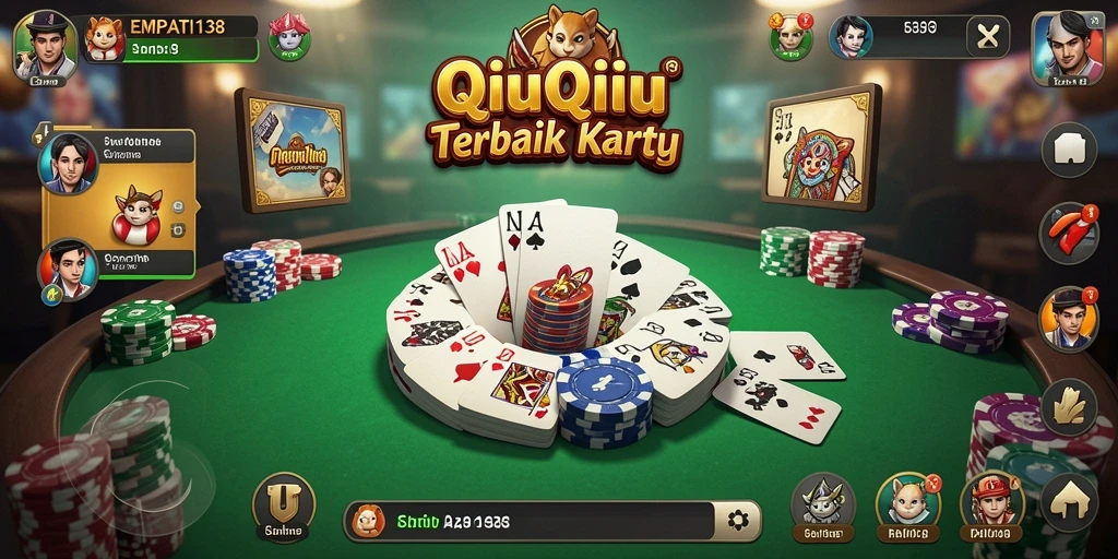 Gameplay seru QiuQiu di EMPATI138 yang menantang dan interaktif.