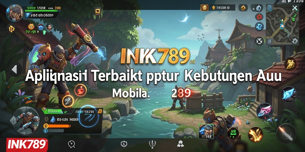 Tampilan utama INK789 menampilkan berbagai fitur utility yang efisien.