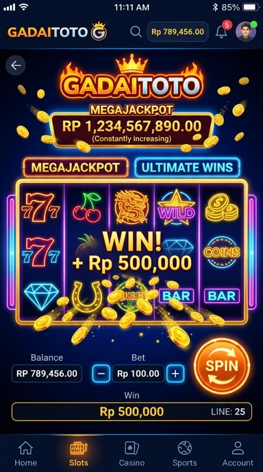 Halaman katalog aplikasi gadaitoto yang beragam dan lengkap.